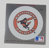 1991 Fleer MLB Baseball Baltimore Orioles Team Logo Sticker Trading Card