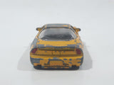 Motor Max No. 6060 Honda Acura NSX Yellow Die Cast Toy Car Vehicle