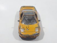 Motor Max No. 6060 Honda Acura NSX Yellow Die Cast Toy Car Vehicle