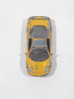 Motor Max No. 6060 Honda Acura NSX Yellow Die Cast Toy Car Vehicle