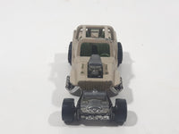 2009 Hot Wheels Custom '42 Jeep CJ-2A Beige Tan Khaki Die Cast Toy Car Vehicle