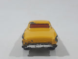 2001 Hot Wheels Turbo Taxi '57 T-Bird Yellow Die Cast Toy Classic Car Vehicle