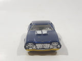 2014 Hot Wheels HW Performance Series Ford '72 Ford Gran Torino Sport Metalflake Navy Blue Die Cast Toy Muscle Car Vehicle