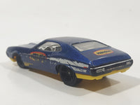 2014 Hot Wheels HW Performance Series Ford '72 Ford Gran Torino Sport Metalflake Navy Blue Die Cast Toy Muscle Car Vehicle