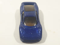 2007 Hot Wheels Exotics Jaguar XJ220 Dark Blue Die Cast Toy Car Vehicle