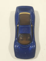 2007 Hot Wheels Exotics Jaguar XJ220 Dark Blue Die Cast Toy Car Vehicle