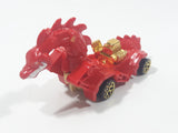 2012 Hot Wheels Year of the Dragon Edition Rodzilla Red Die Cast Toy Car Vehicle