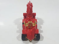 2012 Hot Wheels Year of the Dragon Edition Rodzilla Red Die Cast Toy Car Vehicle