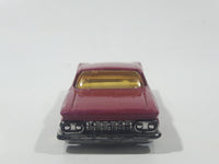 1997 Hot Wheels First Editions '59 Chevrolet Impala Pink Die Cast Toy Low Rider Car Vehicle