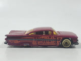 1997 Hot Wheels First Editions '59 Chevrolet Impala Pink Die Cast Toy Low Rider Car Vehicle