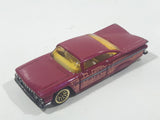 1997 Hot Wheels First Editions '59 Chevrolet Impala Pink Die Cast Toy Low Rider Car Vehicle