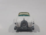 1991 Hot Wheels Street Beast White and Turquoise Die Cast Toy Car Vehicle