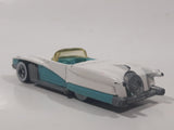 1991 Hot Wheels Street Beast White and Turquoise Die Cast Toy Car Vehicle