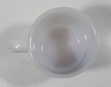 Vintage Glasbake Grandpa Grandfather Poem White Milk Glass Coffee Mug Cup 59 Made in U.S.A.
