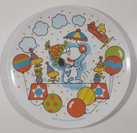 1958, 1965 United Features Syndicate Snoopy and Woodstock 7" Plastic Party Plate