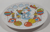 1958, 1965 United Features Syndicate Snoopy and Woodstock 7" Plastic Party Plate