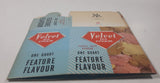 Vintage 1954 Velvet Ice Cream On Quart Feature Flavour Choc Nut Fudge Ice Cream Box Never Used