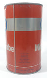 Vintage ESSO Mineralube 20-20W Motor Oil One Quart Orange Metal Can FULL