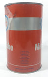 Vintage ESSO Mineralube 20-20W Motor Oil One Quart Orange Metal Can FULL