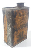 Antique G.F. Stephens & Co. Limited Winnipeg Canada Varnish Hard Oil Finish Metal Container EMPTY