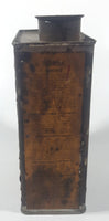 Antique G.F. Stephens & Co. Limited Winnipeg Canada Varnish Hard Oil Finish Metal Container EMPTY