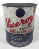 Rare Antique Bradford-Penn Oil Limited Viceroy Two Year Anti-Freeze Ethylene Glycol  One Imperial Gallon Metal Can