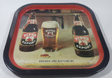 Vintage Piper Export Brewed And Bottled By Tennent Caledonian Breweries Ltd Metal Beer Beverage Serving Tray