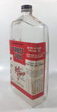 Rare Antique 1940s WWII Era United Distillers Limited Vancouver, B.C. Frost-Tox Anti-Freeze One Imperial Quart 10" Tall Glass Bottle with Paper Label