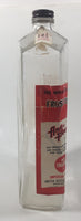 Rare Antique 1940s WWII Era United Distillers Limited Vancouver, B.C. Frost-Tox Anti-Freeze One Imperial Quart 10" Tall Glass Bottle with Paper Label