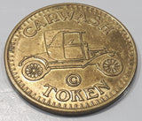 Vintage Ford Model T Car Wash Token Metal Coin