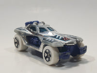 2011 Hot Wheels Thrill Racers - Ice RD-04 Chrome Die Cast Toy Car Vehicle