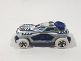 2011 Hot Wheels Thrill Racers - Ice RD-04 Chrome Die Cast Toy Car Vehicle