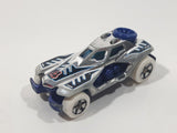 2011 Hot Wheels Thrill Racers - Ice RD-04 Chrome Die Cast Toy Car Vehicle