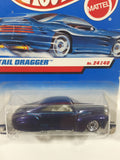 1998 Hot Wheels First Editions Tail Dragger Metalflake Purple Die Cast Toy Car Vehicle New in Package