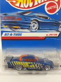 1998 Hot Wheels First Editions At-A-Tude Blue Die Cast Toy Car Vehicle New in Package