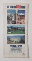 TravelUSA Western USA Road Map