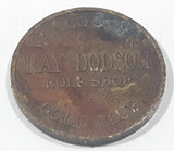 Vintage Ray Dodson Golf Shop Vancouver Golf Club Metal Coin Token