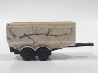 HTI Trailer White Die Cast Toy Car Vehicle