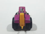 Vintage 1972 Lesney Products Matchbox No. 29 Mod Tractor Magenta Pink Die Cast Toy Car Farming Equipment Machinery Vehicle