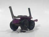 Vintage 1971 Lesney Matchbox Super Kings Scammel Contractor Purple Pink Semi Log Hauling Trailer Pink Purple Die Cast Toy Car Vehicle