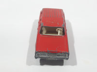 Vintage 1971 Lesney Products Matchbox Superfast No. 55 & No. 73 Mercury Commuter Station Wagon Red Die Cast Toy Car Vehicle