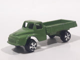 Vintage Miniature Green Truck Die Cast Toy Car Vehicle Made in Singapore