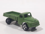 Vintage Miniature Green Truck Die Cast Toy Car Vehicle Made in Singapore
