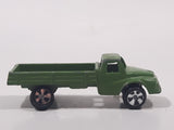 Vintage Miniature Green Truck Die Cast Toy Car Vehicle Made in Singapore