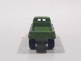 Vintage Miniature Green Truck Die Cast Toy Car Vehicle Made in Singapore