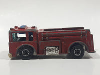 1982 Hot Wheels Fire Eater Red Fire Truck Die Cast Toy Car Vehicle - BW - Blue Lights