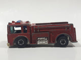 1982 Hot Wheels Fire Eater Red Fire Truck Die Cast Toy Car Vehicle - BW - Blue Lights