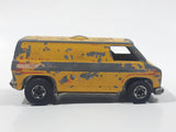 Vintage 1977 Hot Wheels Super Van Paramedic Yellow Die Cast Toy Car Vehicle BW - Hong Kong