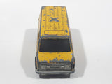 Vintage 1977 Hot Wheels Super Van Paramedic Yellow Die Cast Toy Car Vehicle BW - Hong Kong