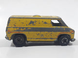 Vintage 1977 Hot Wheels Super Van Paramedic Yellow Die Cast Toy Car Vehicle BW - Hong Kong